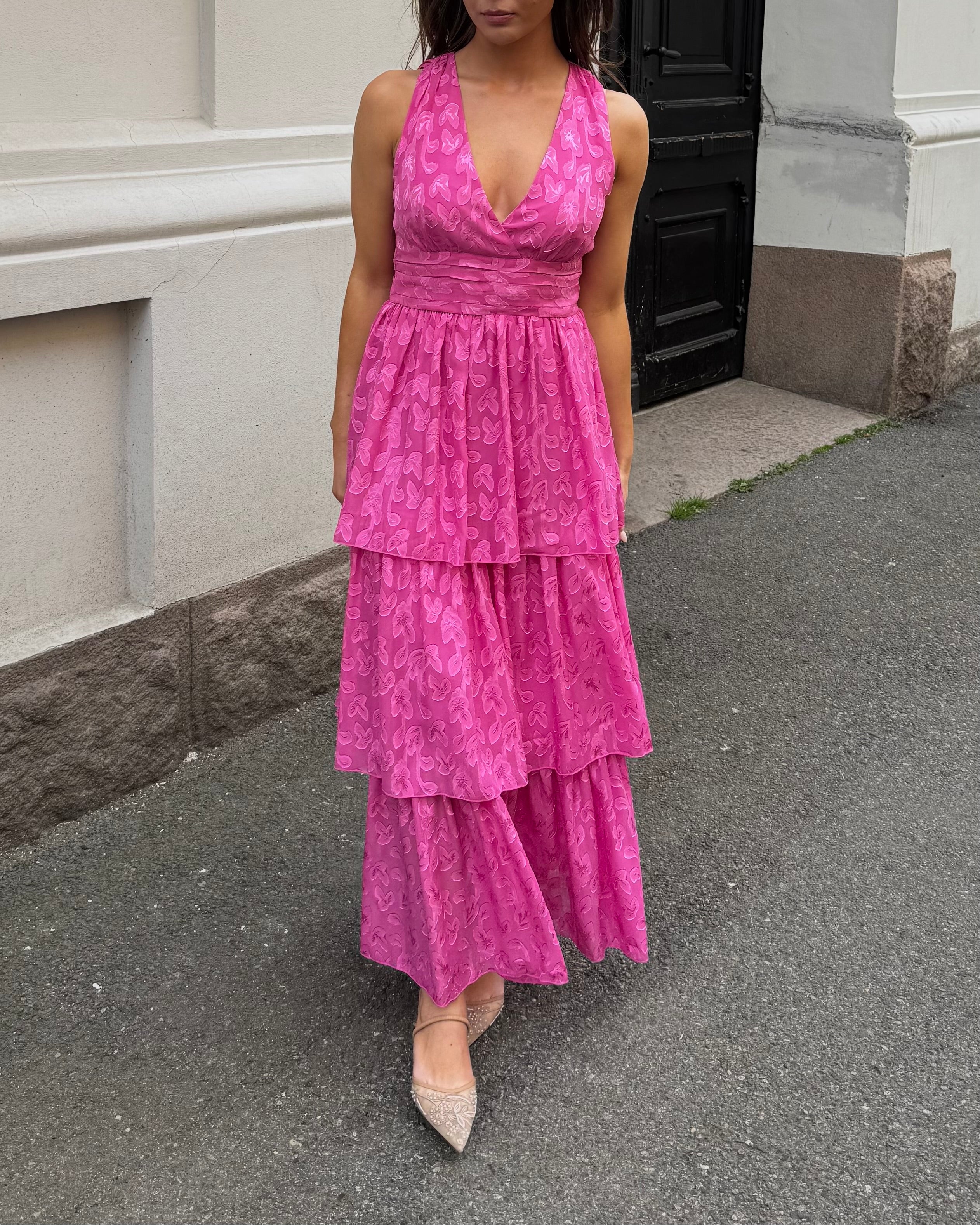 VISINDY Long Dress - Fiji Flower